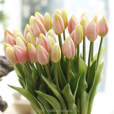 China Real Touch Natural Tulip Artificial Touch Flower For Wedding for sale