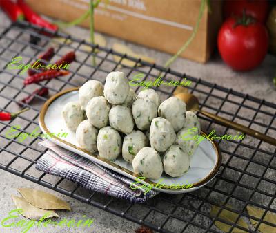 China OEM Mud Carp Family Product Shallot Flavor Sugar Free Dace Ball for sale