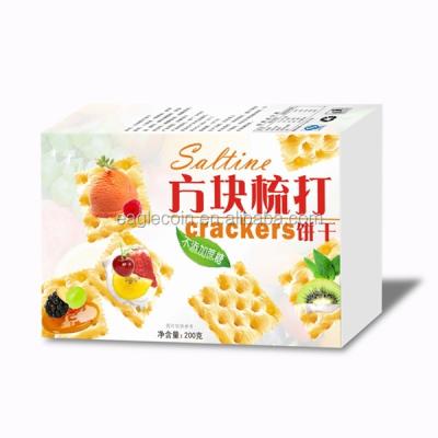 China 200g normal Sugar Free Soda Cracker Biscuit for the diabetic for sale