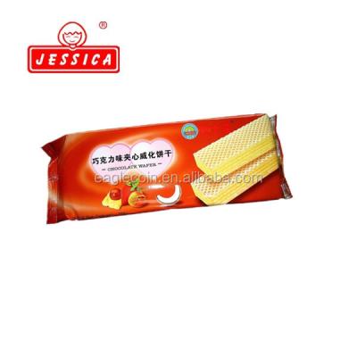 China Natural Rectangle Wafer Cookies 227g Crunchy Sweet Chocolate Flavor Cookie for sale