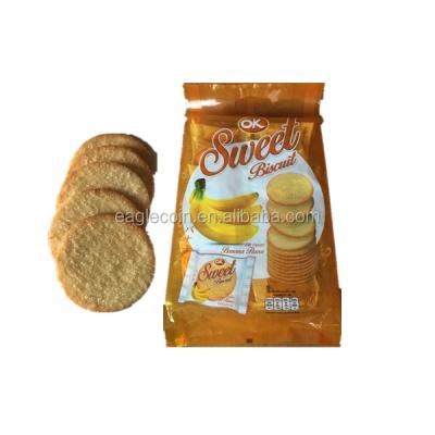 China Crispy sweet taste of natural thin banana cookies for sale