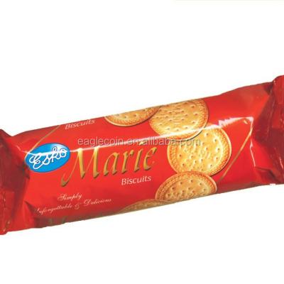 China 75g Natural &150g Marie Biscuits Crisp Sweet Round Halal Shape Cookie Healthy Food for sale