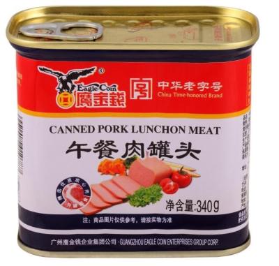 China Luncheon meat in halal canned pork canned ready-to-eat for sale