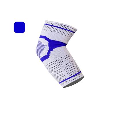 China New Non-slip Knitted Silicone Elbow Guard Men&'S And Women's Arm Guard Lengthening Wrist Guard Breathable Sweat Recycling Operation for sale