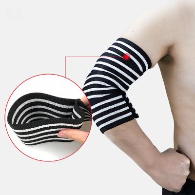 China High Compression Band Sports Elbow Brace Arm Winding Basketball Wrist Guard Fitness Guard Self-Adhesive Summer Outdoor Elbow Band Brace for sale