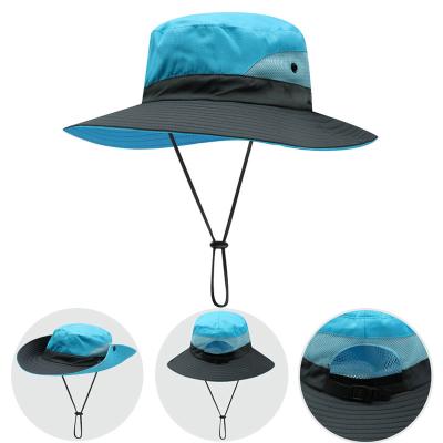 China COMMON Factory Custom Fisherman Hat Women'S Summer Sun Hat Exposed Ponytail Sun Hat Outdoor Mountaineering for sale