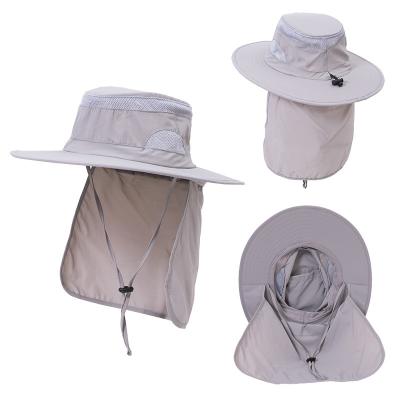 China COMMON Factory Custom Summer Quick Drying Hat Fishermancap Shade Breathable Fishingcap Mountaineering Outdoor Hat for sale