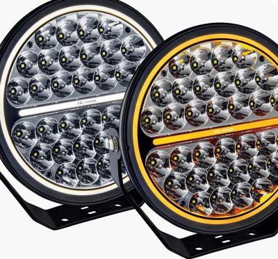 China Durable High Power 10000lm Super Bright Round Led Spotlight 0sram 4x4 7