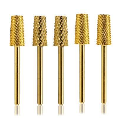 China 3/32 Gel Polish Manicure Nail Drill Tool Carbide Nail Drill Bit Electric Carbide Tungsten Drill Nail Drill Bit Removal for sale