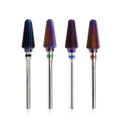 China Remove Gel Tornado Nail Drill Bit Manicure Tool Kit Carbide Nail Drill Bits Polish Tungsten Steel for sale