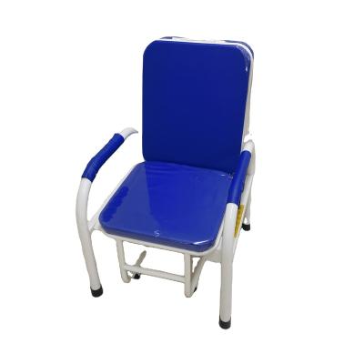 China Modern Cheap Price Folding Portable Hospital Recliner Chair Reclining Bed for sale