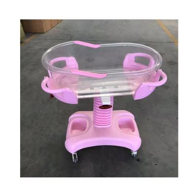 China Stainless Steel Air Spring Lift Tilting Crib Medical Foldable 3-In-1 Baby Carriage for sale