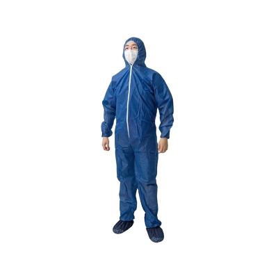 China Protective Convenient Disposable Nonwoven With High Quality And Lower Price Hazmat Suit Protective Coverall for sale