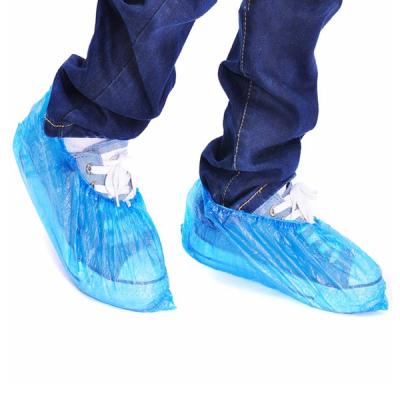 China 2021 Hot Wholesale Best Price PP Disposable PE Shoe Cover Plastic Anti-water Shoe Cover High Quality for sale