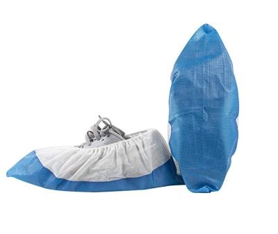 China Nonwoven Surgical Disposable Waterproof Slip Cover PP Shoe Non-Slip Shoe Covers for sale