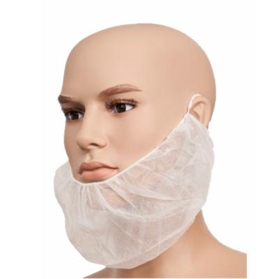 China Hot sale factory direct disposable nonwoven beard cover with elastic loop for clean room with low price for sale