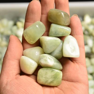 China Wholesale China Volume Polished Serpentine Jade Quartz Healing Stone Crystals Spiritual Meditation for sale