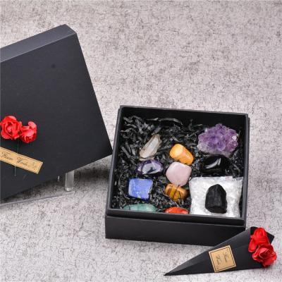 China China Wholesale 7 Chakra Set Healing Crystal Stones Quartz Mind Meditation Ensures Volume Seven Chakra Stone Crystals Healing Stones for sale