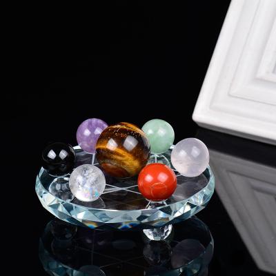 China China Wholesale Seven Star Row Crystal Energy Palace Stones Natural Crystal Spiritual Reiki Various Healing for sale