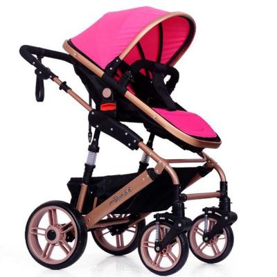 China European Style Baby Strollers View Folding Baby Pram High Cotton For 1-12 Month Baby for sale