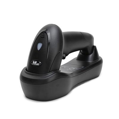 China High End Desktop G 2D Wireless Blue Tooth Barcode Scanner With Base For Long Distance Transmission for sale