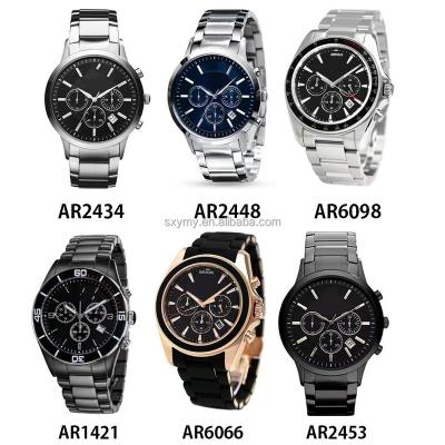 China Wholesale Customized Frontier Men's Automatic Stainless Steel Date Watch Quartz Steel Band Watch Source ar2434 for sale