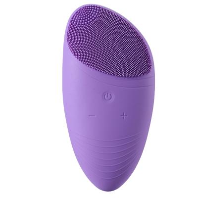 China Waterproof Portable Electric Detergent Facial Cleansing Rechargeable Facial Cleansing Brush for sale