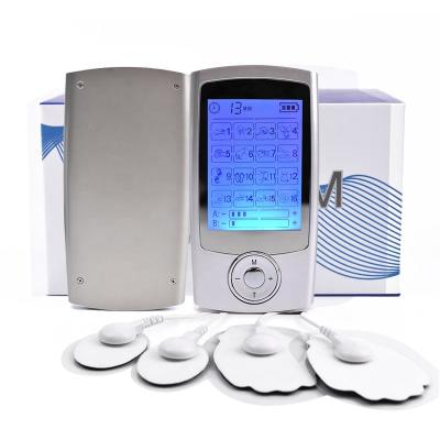 China 2 Output with 10 Modes in Muscle Current Dual Channel Mini Stimulator Massage Machine for sale