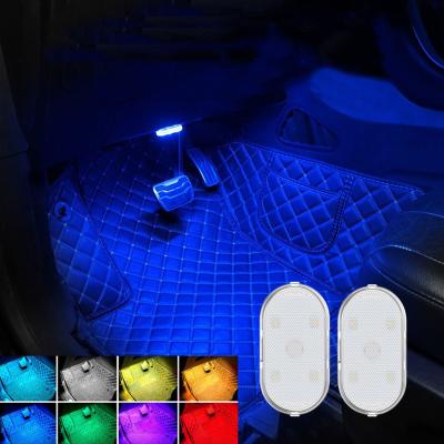 China Romantic In-car Atmosphere Car USB Reading Light Car Fill Light Led Modified Decorative Atmosphere Light for sale