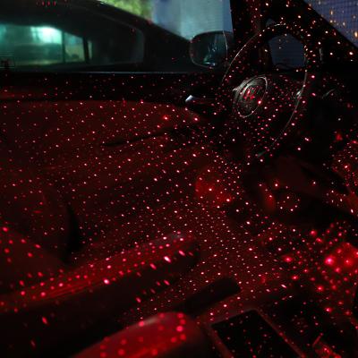 China Top Selling Aluminum Led Star Light Projector Led Atmosphere Car Light Car Roof Star Light With Universal USB Interface for sale