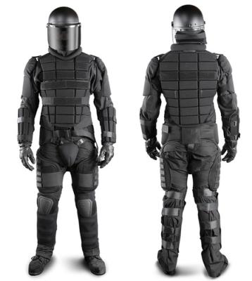 China 600D Polyester Fabric With Fire Resistant And Waterproof Riot Control Suit Police Anti Riot Gear Body Suit for sale