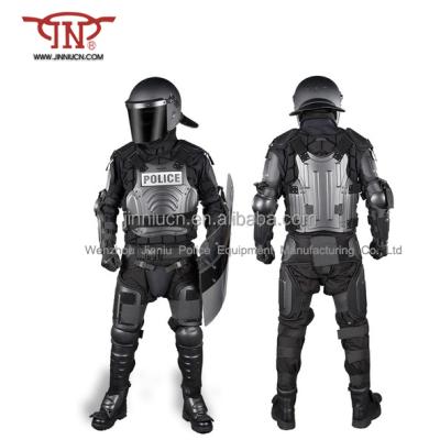 China Plastics And Weight Polyethylene Fiber All Protective Security Police Nylon Military Equipment Anti Riot Suit for sale