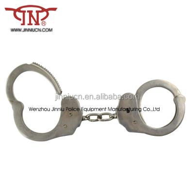 China Carbon Steel Handcuff / NIJ Military Standard Handcuffs / Police Handcuff for sale