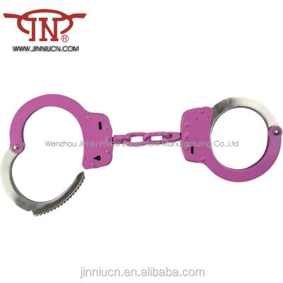 China High Quality Double Locking System Handcuffs Police Handcuffs Military Handcuffs for sale