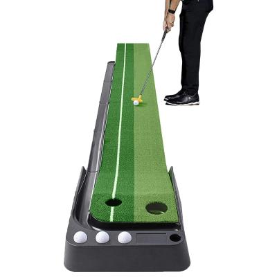 China Golf Sports Hot Sale Amazon Golf Putter Mat Customized Logo Non-Slip Golf Mat Driving Range for sale