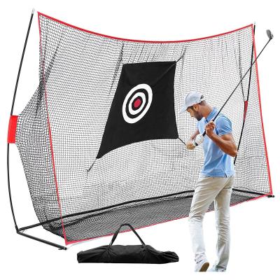 China Golf Sports Amazon Hot Sale Golf Chipping Net Custom Logo Collapsible Golf Hitting Practice Net for sale