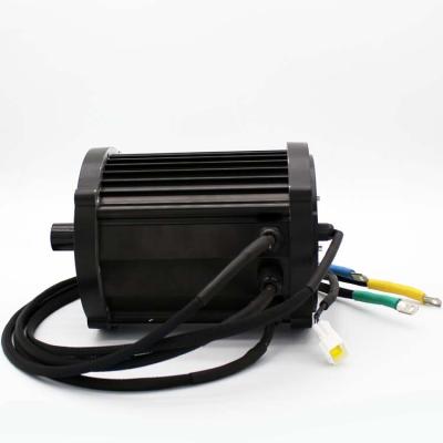 China YMMOTOR Waterproof Mid Drive Motor 72V 2000-5000w Brushless DC Electric Motorcycle Motor for sale