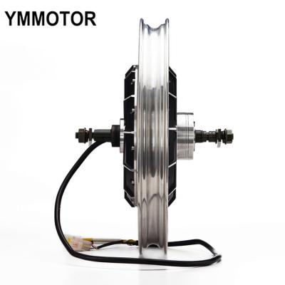 China Yuma Motor 17 Inch 3000W 72V Bldc Waterproof Scooter Hub Motor Brushless DC Motor for sale