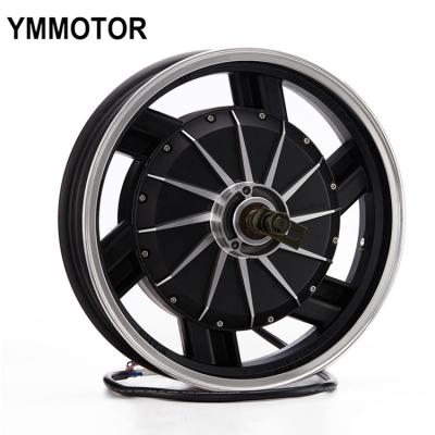 China Waterproof 16 Inch 3000W 72V High Torque Hub Electric Motor Kit Electric Scooter Motor for sale