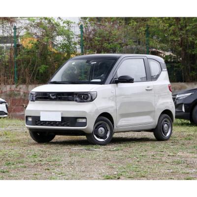 China Hot Popular Fashion Fabric Electric Vehicles City Pure Cars Four Seats Wuling Mini Ev Cars for sale