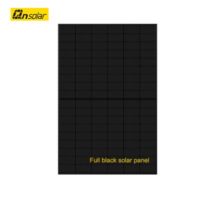 China Home System Qnsolar Rotterdam Warehouse 400w Solar Panel 400w 400 Watt 415w Solar Photovoltaic Panels Europe All Black Solar Panels for sale