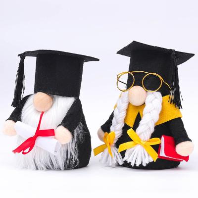 China Art Decor Gnome Plush | Graduation and Enrollment Black with Glass License, Doctor, Rudolph Faceless Doll, Decorative Toy for sale