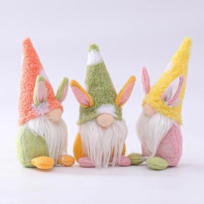 China Party Suppies Gnome Plush | Rudolf Faceless Doll Elf Accessories Decoration 3pcs Easter Plush Rabbit Ears Props Props for sale