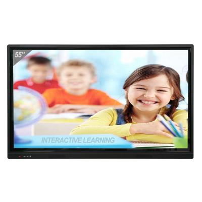 China School /classroom/ Conference Meeting Cheap LCD Smart TV Infrared Whiteboard Touch Screen Interactive Panel For Kids School TFT Spare Parts 4K UHD Free Board for sale