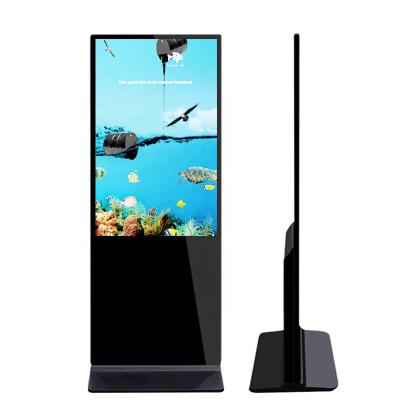 China Display For Hotel Factory 55 Inch LED Touch Screen Reliable Multi Totem SUPERMARKET SHOW LCD Advertising Screens for sale