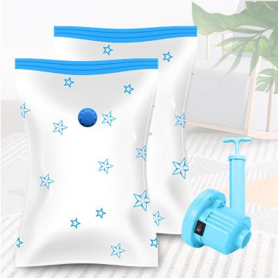 China Minimalist Factory Hot Sale Large Capacity Reusable Clothes and Luggage Storage Bag Vacuum Bag for sale