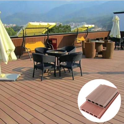 China Factory environmental friendly wpc outdoor140x25mm cheap wood flooring interlocking price wpc deck tiles for sale