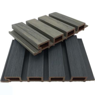 China Outdoor environmental friendly waterproof decorative building cladding cheap wood plastic composite wpc wall panel for sale