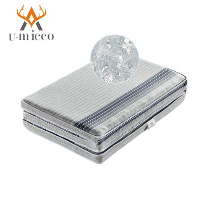 China Anti-Bacterial Anti-Mite POE Folding Mattress 3D Washable Mattress for sale