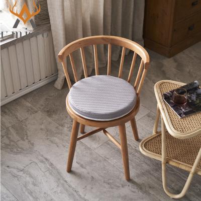 China Grey Supportive Washable Seat Cushion With Cover Polyethylene Fiber Core for sale